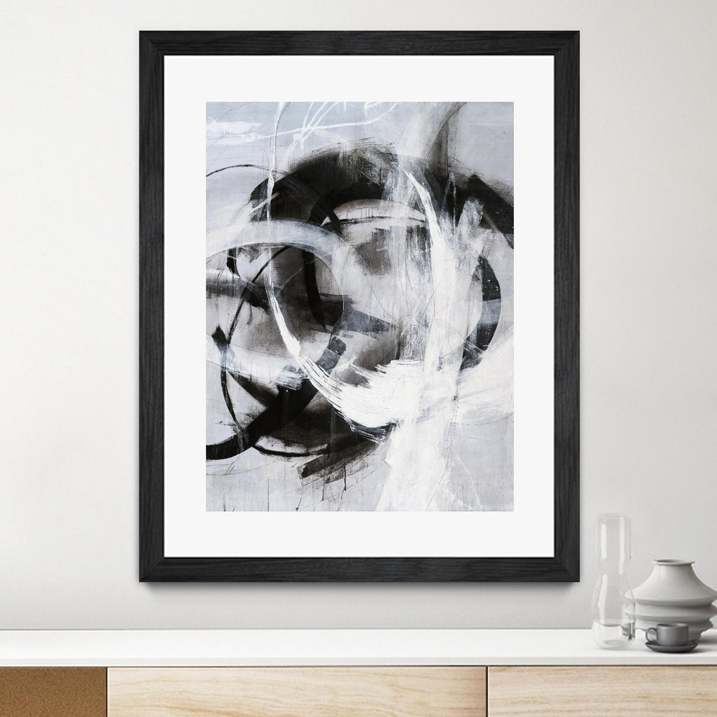 No Turning Radius by Daleno Art on GIANT ART - white abstract