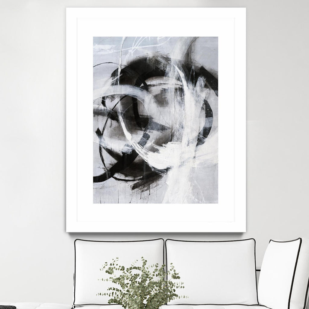 No Turning Radius by Daleno Art on GIANT ART - white abstract