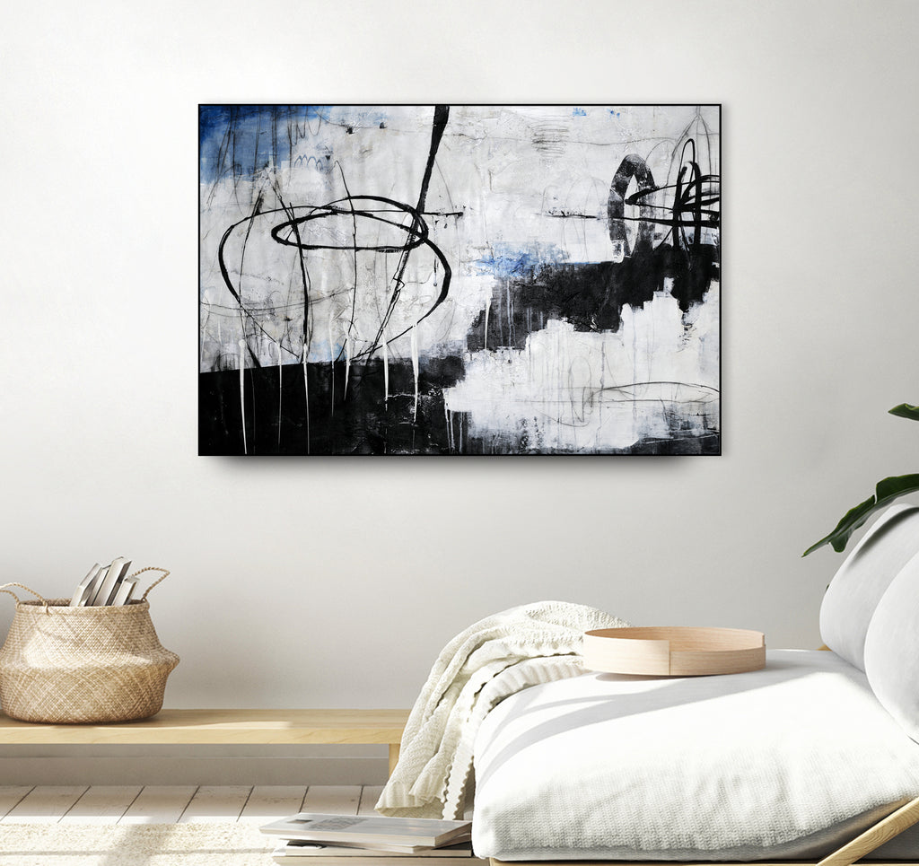 About That Twirl by Daleno Art on GIANT ART - black abstract