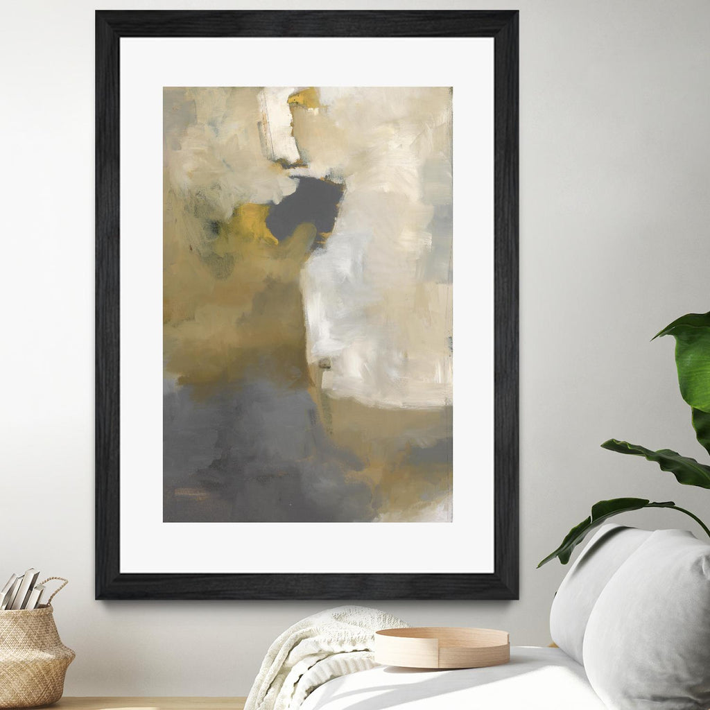Out the Window by Daleno Art on GIANT ART - beige abstract abstract