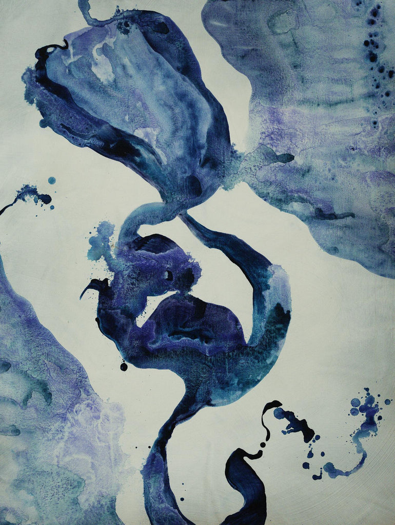 Inky Waters III par Daleno Art sur GIANT ART - abstrait