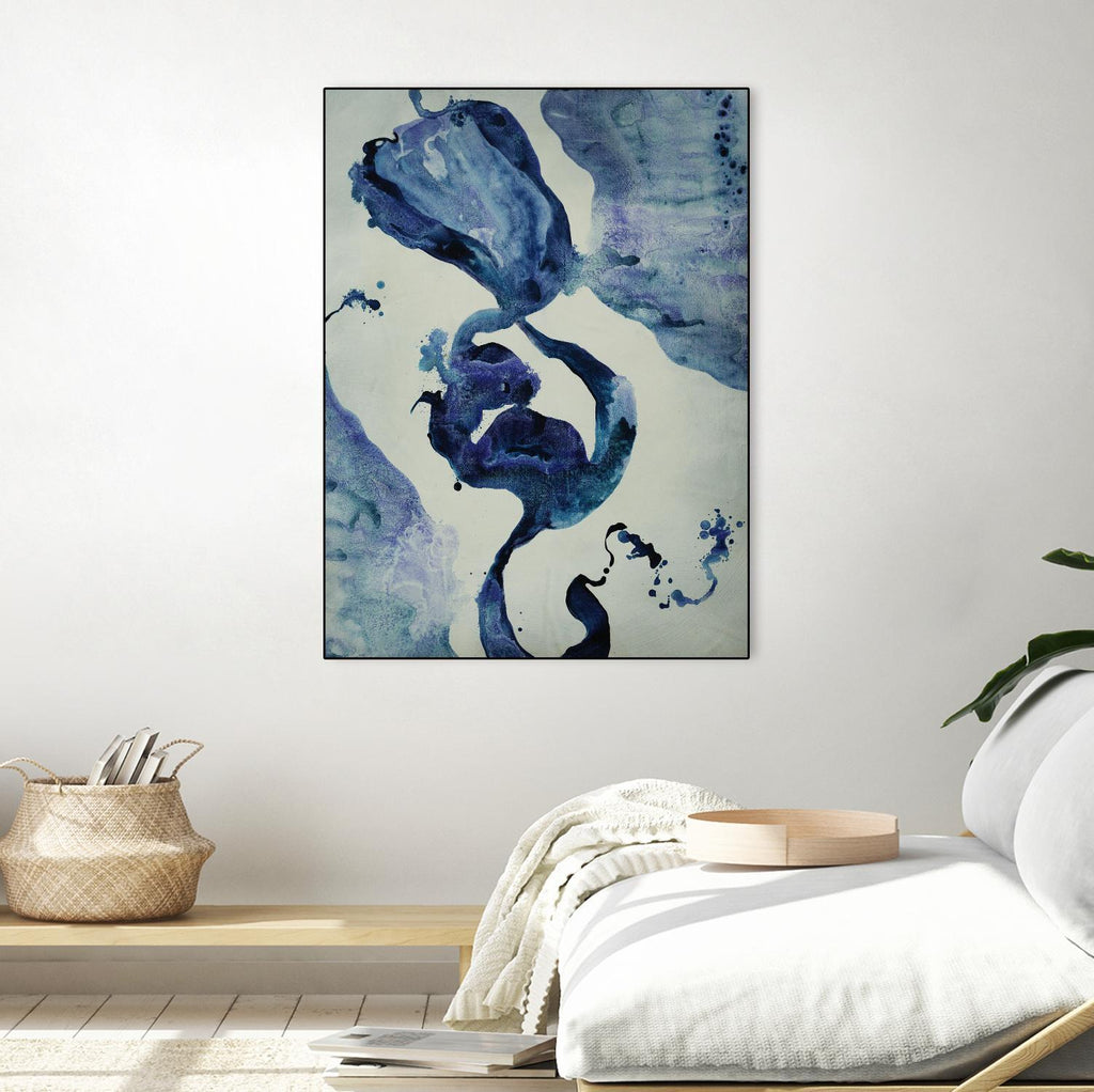 Inky Waters III par Daleno Art sur GIANT ART - abstrait