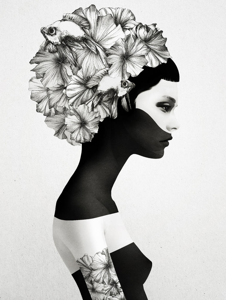Marianna par Ruben Ireland sur GIANT ART - hommes et femmes noirs