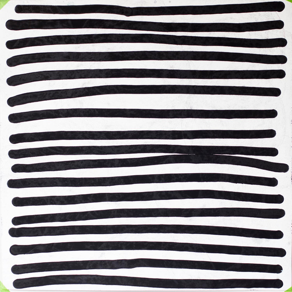 Pattern 3 of 16 par Kent Youngstrom sur GIANT ART - linéaire noir et blanc