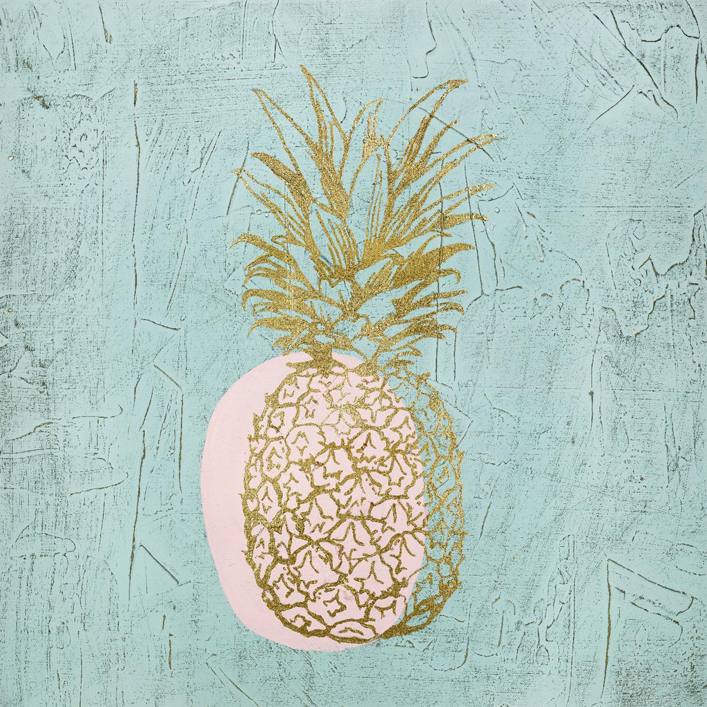 Golden Pineapple by Stefano Altamura sur GIANT ART - nature morte dorée