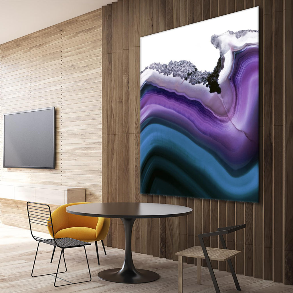Aster Agate A by GI ArtLab on GIANT ART - blue abstract
