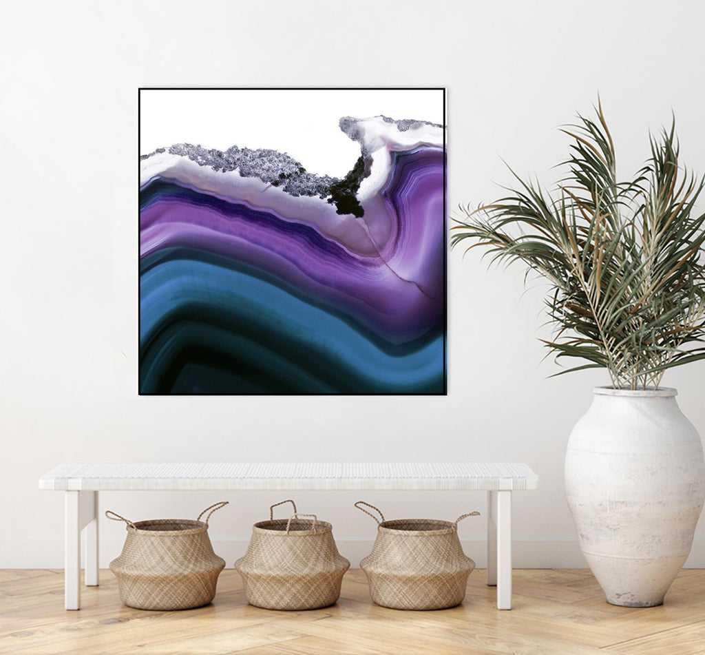 Aster Agate A by GI ArtLab on GIANT ART - blue abstract