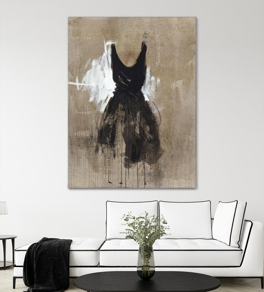 Petite robe noire 1 par PN Studio sur GIANT ART - mode abstraits beiges