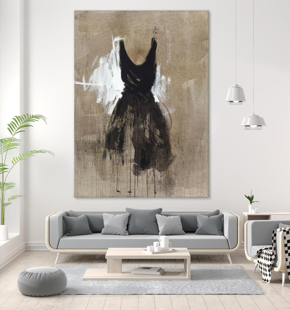 Petite robe noire 1 par PN Studio sur GIANT ART - mode abstraits beiges