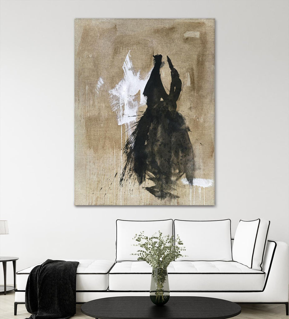 Little Black Dress 2 par PN Studio sur GIANT ART - mode abstraits beiges