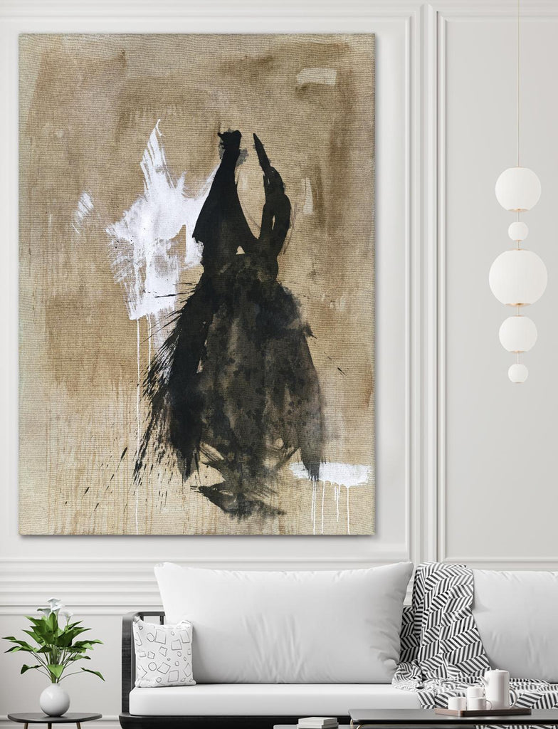 Little Black Dress 2 par PN Studio sur GIANT ART - mode abstraits beiges