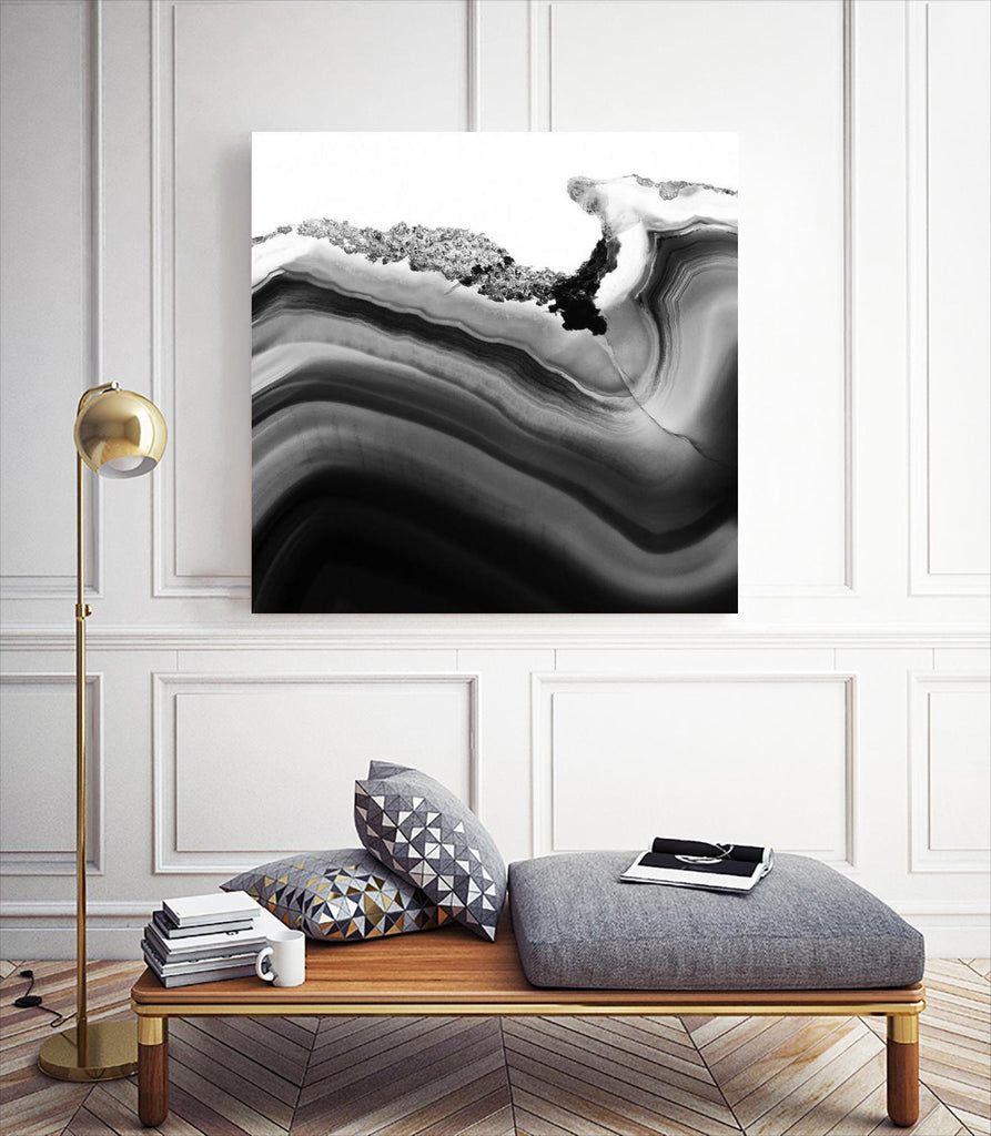 Grey Agate B par THE Studio sur GIANT ART - art photo noir
