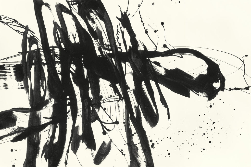 Marked 3 par Paul Ngo sur GIANT ART - abstrait noir