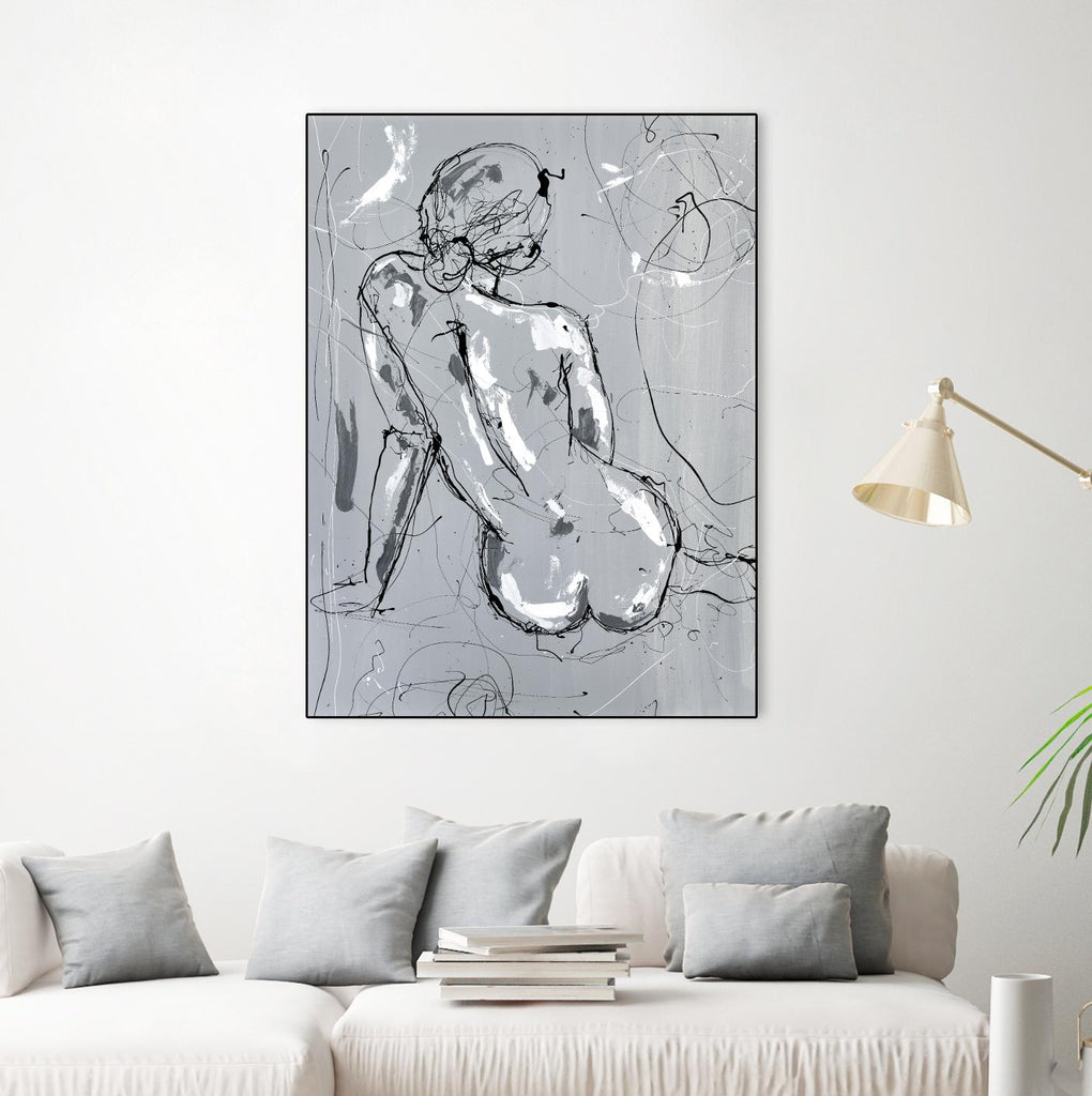 Nude Figure 4 by Stefano Altamura on GIANT ART - white black & white nude women