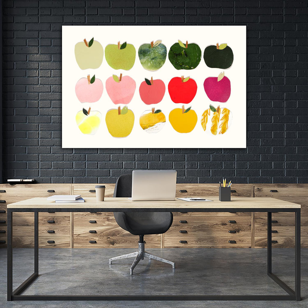 Apples to Apples by Emma Jones on GIANT ART - white still life