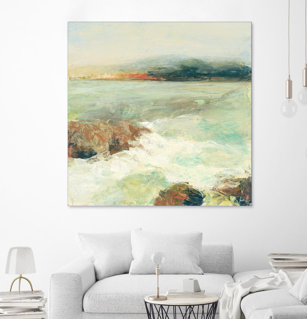 Point Lobos Crop by Julia Purinton on GIANT ART - brown abstract