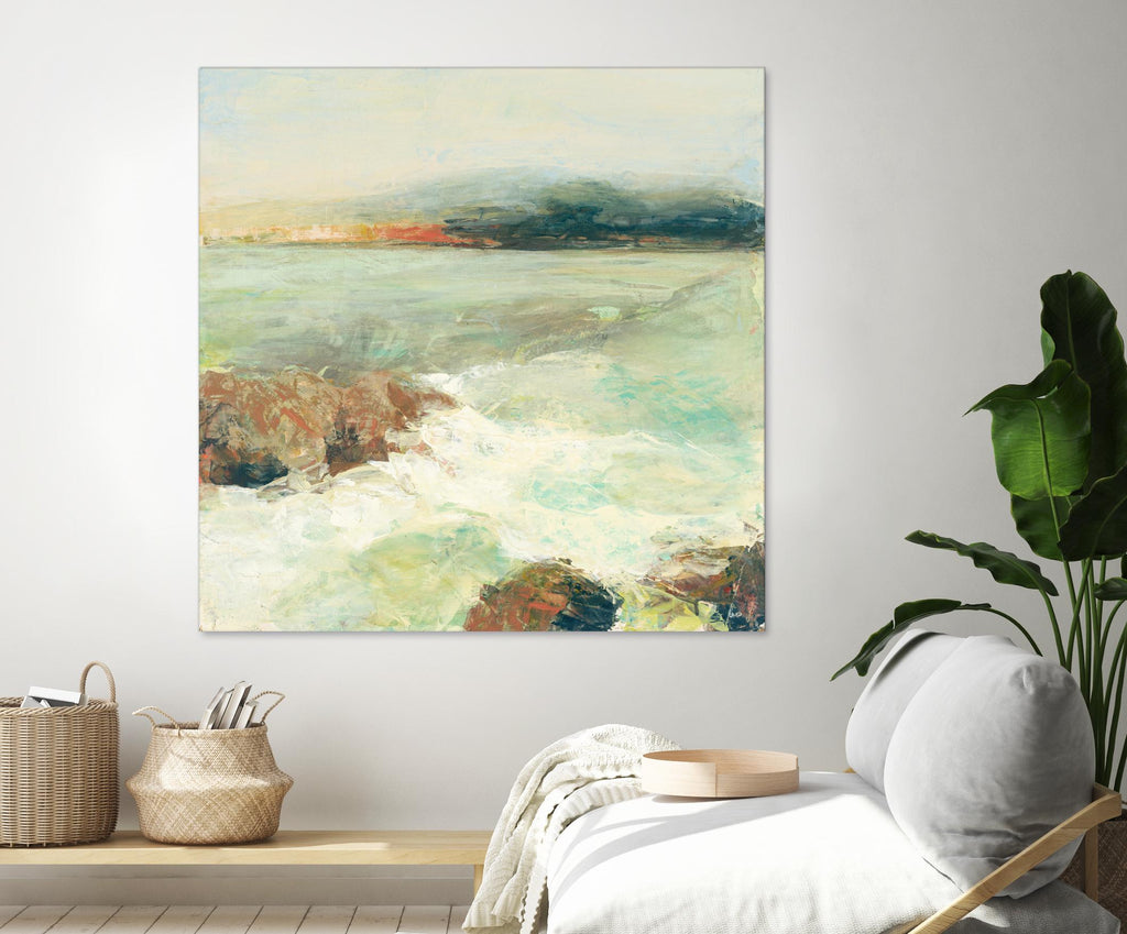 Point Lobos Crop by Julia Purinton on GIANT ART - brown abstract