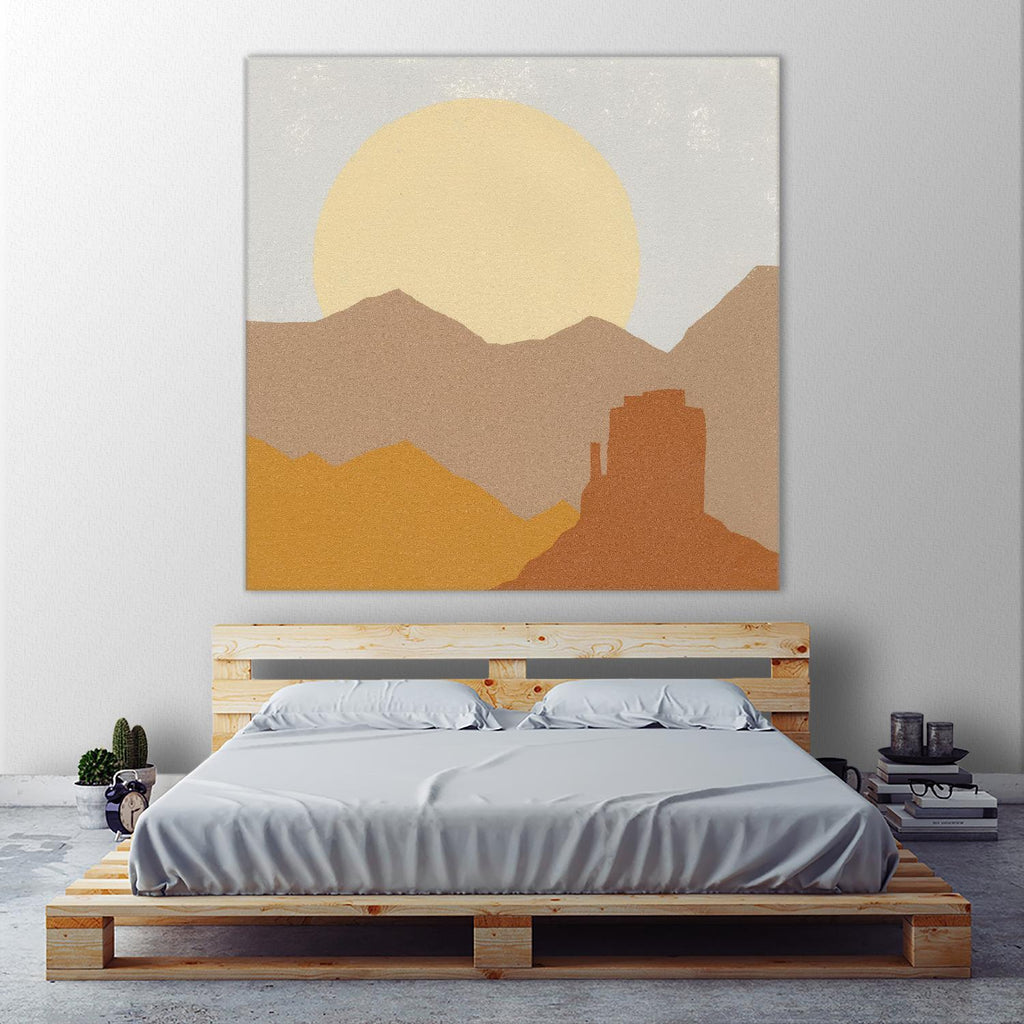Desert Sun I par Moira Hershey sur GIANT ART - multi abstraites