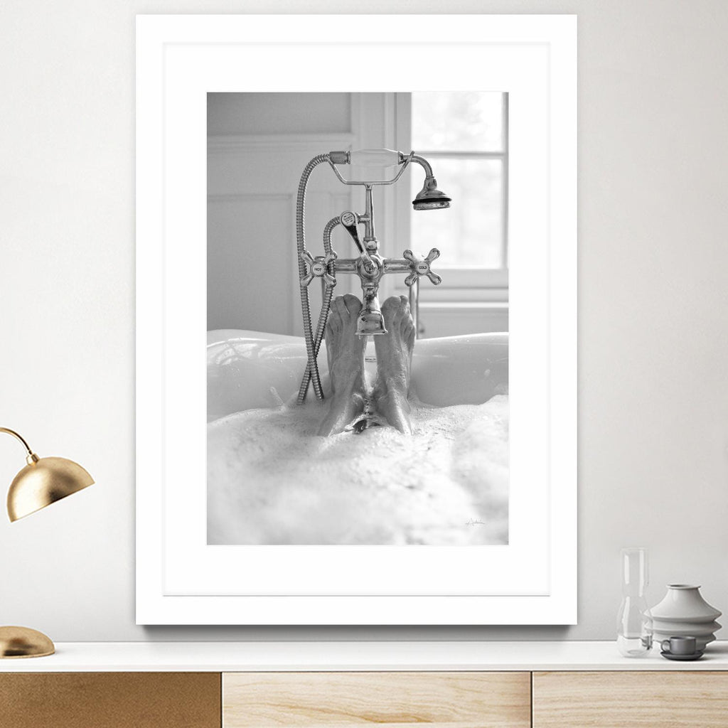 Bubble Bath I par Aledanda sur GIANT ART - multi bain et bain de linge
