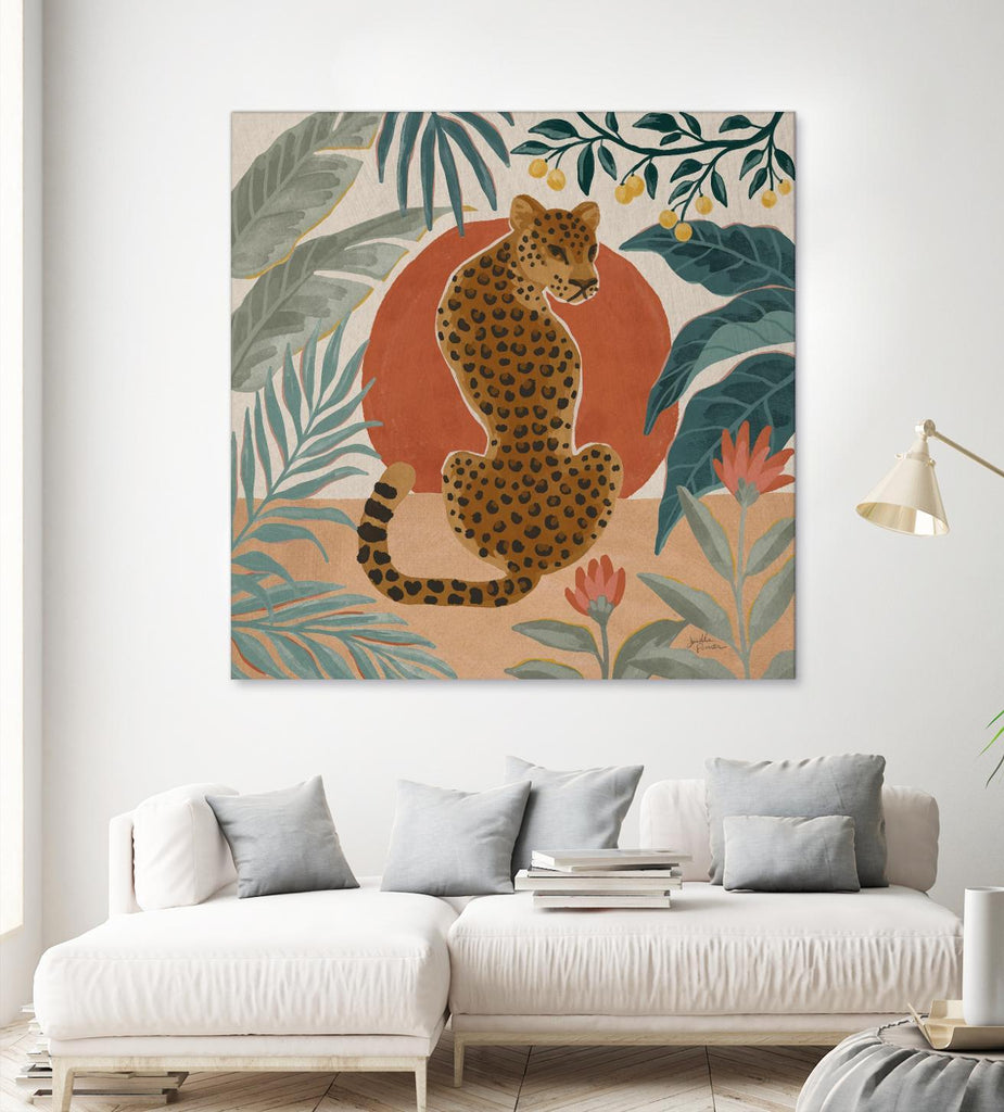 Big Cat Beauty II par Janelle Penner sur GIANT ART - animaux animaux