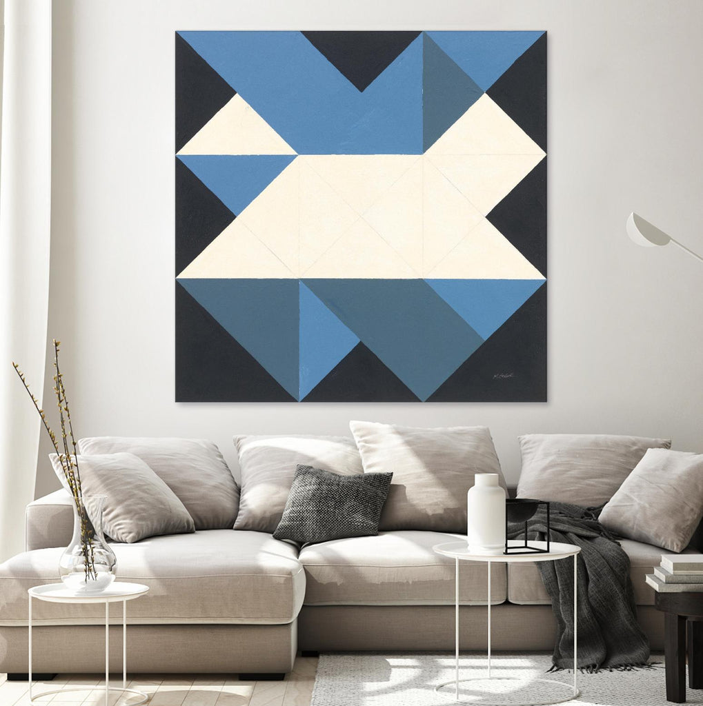 Triangles III par Mike Schick sur GIANT ART - art abstrait