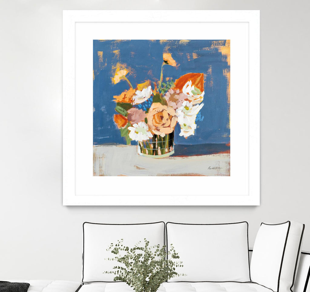 Peach and White Bouquet de Pamela Munger sur GIANT ART - abstrait