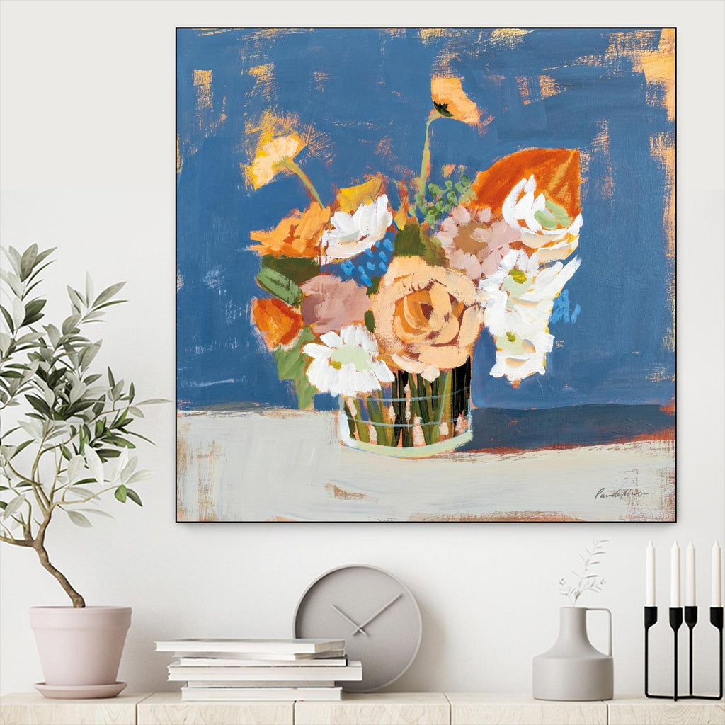 Peach and White Bouquet de Pamela Munger sur GIANT ART - abstrait