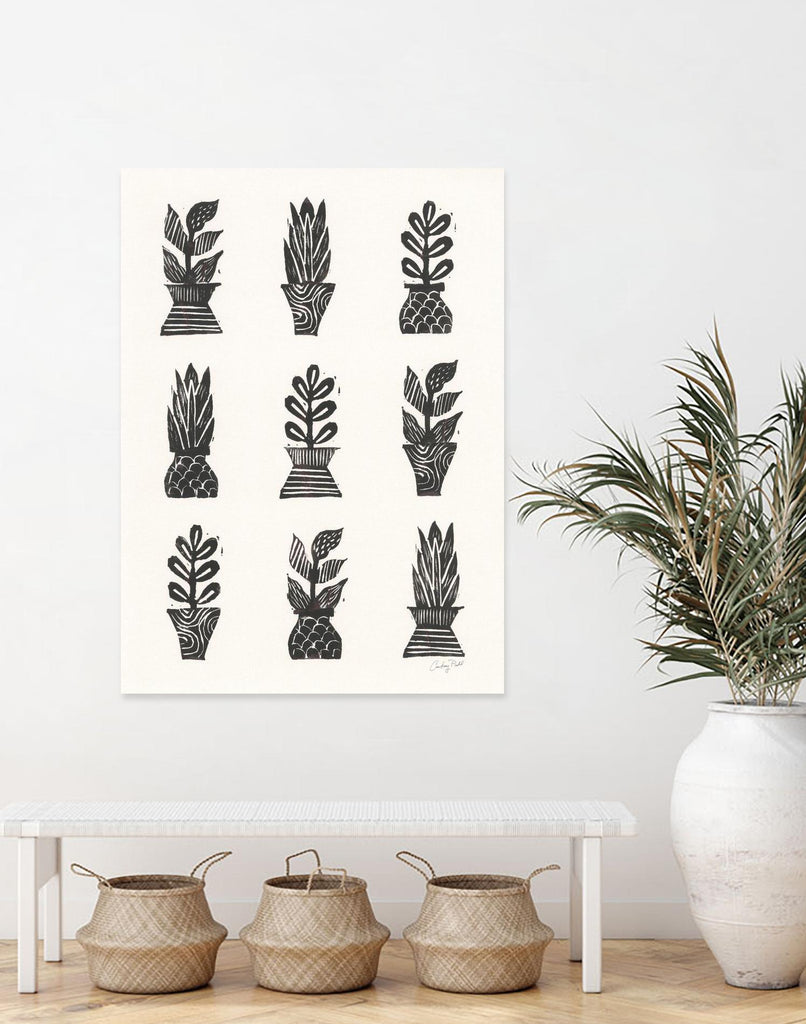 Planted by Courtney Prahl on GIANT ART - white botanical stems