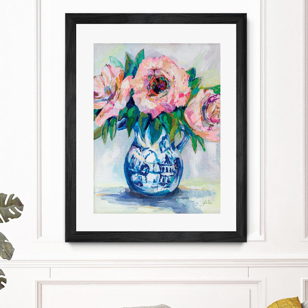Sophisticated by Jeanette Vertentes on GIANT ART - pink botanical floral