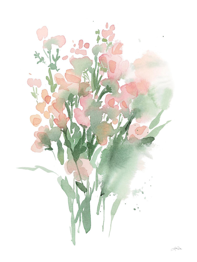 Vibrant Blooms II par Katrina Pete sur GIANT ART - abstrait