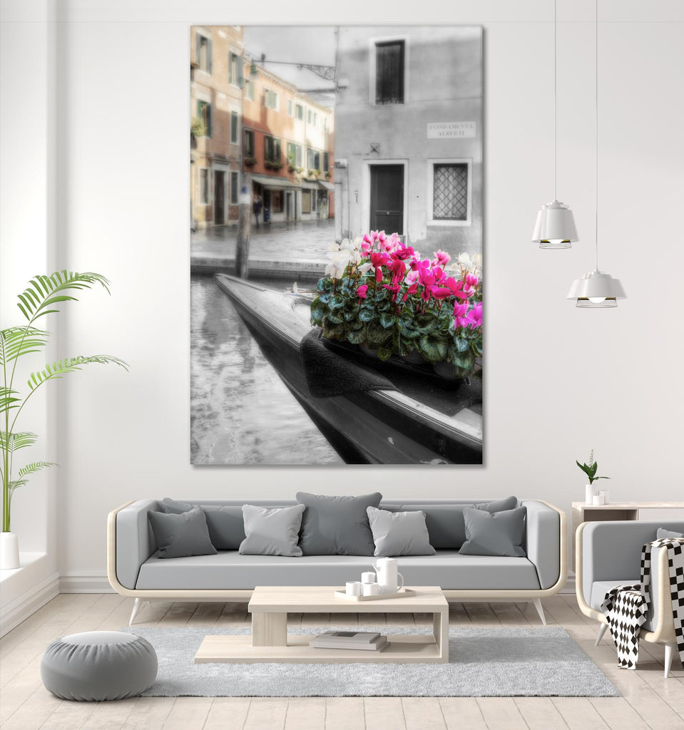 Canal Fiori #1 by Alan Blaustein on GIANT ART - multicolor photography; landscapes