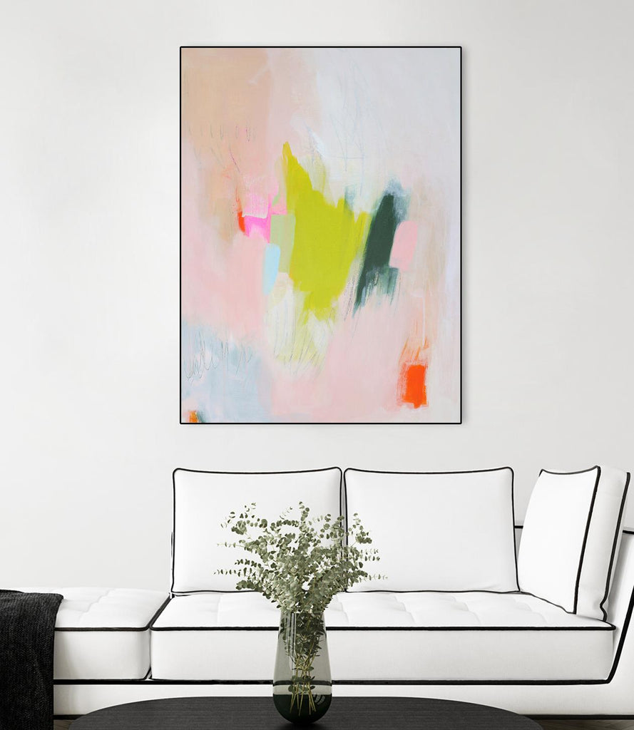 Lucia by Melissa Donoho on GIANT ART - pink abstracts, contemporary