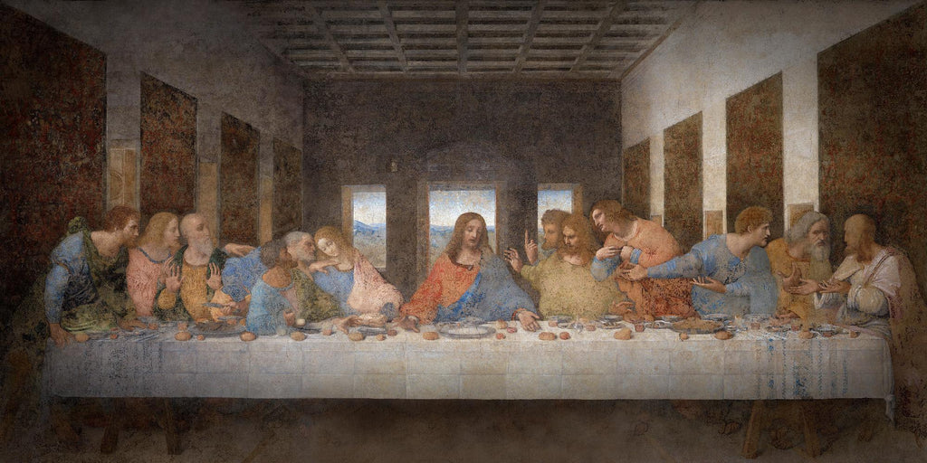 The Last Supper by Leonardo Da Vinci on GIANT ART - multicolor museum; figurative