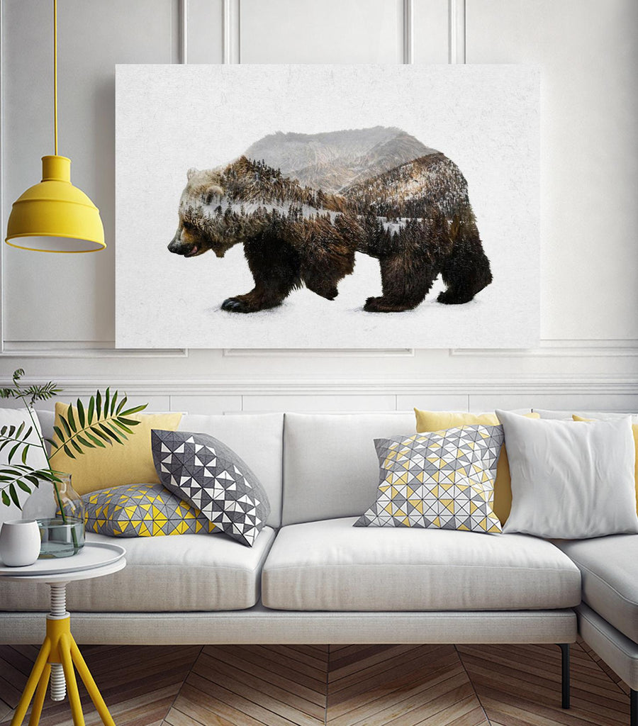 The Kodiak Brown Bear by Davies Babies on GIANT ART - white animals