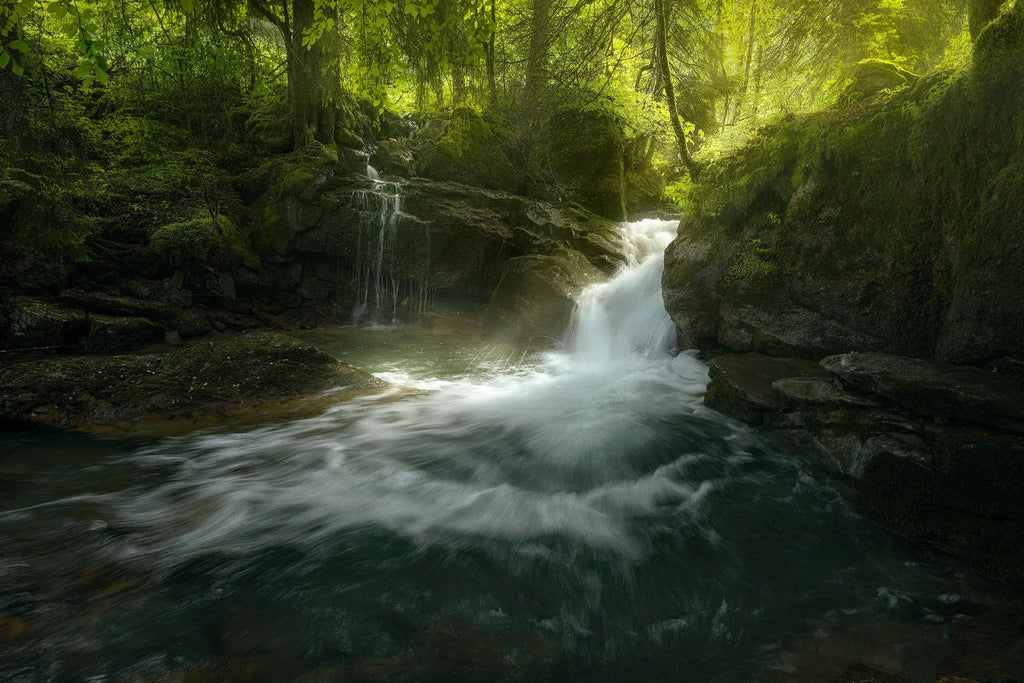 Stream of Life by Enrico Fossati on GIANT ART - multicolor photography; landscapes