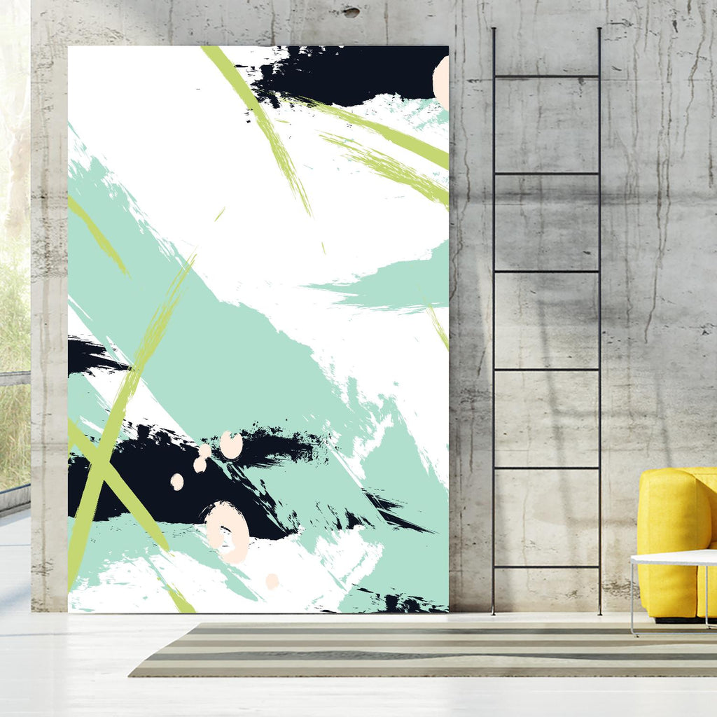 Turquoise by Incado on GIANT ART - multicolor abstracts; contemporary