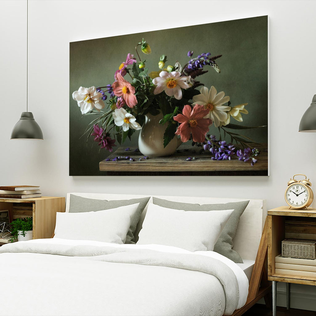 Bouquet I par PhotoINC Studio sur GIANT ART - fleurs roses