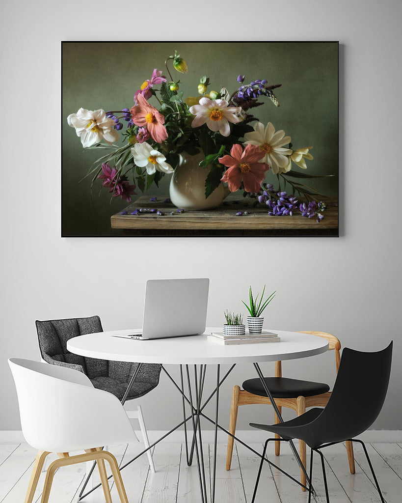 Bouquet I par PhotoINC Studio sur GIANT ART - fleurs roses