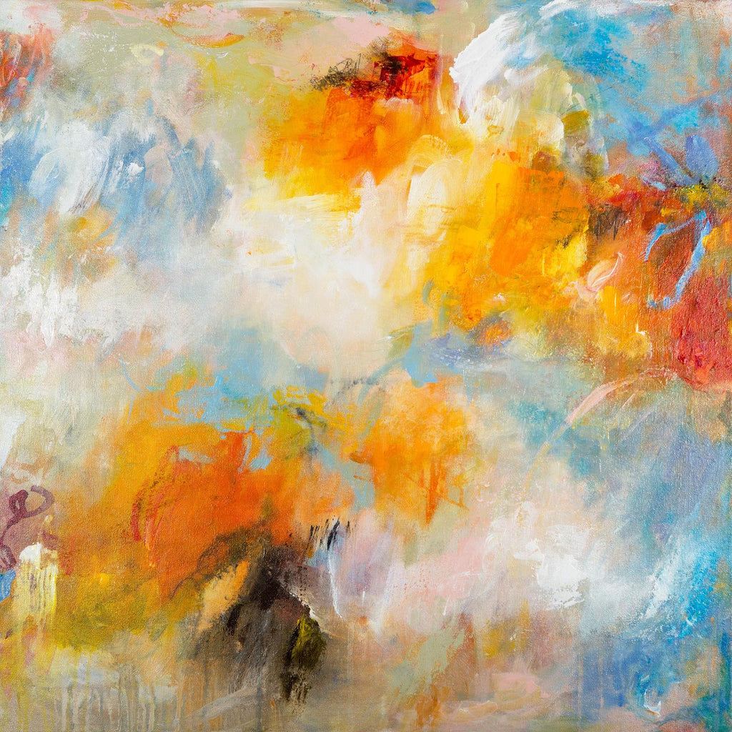 Endless Summer Series No. 3 par Hilma Koelman sur GIANT ART - abstractions multicolores ; contemporain