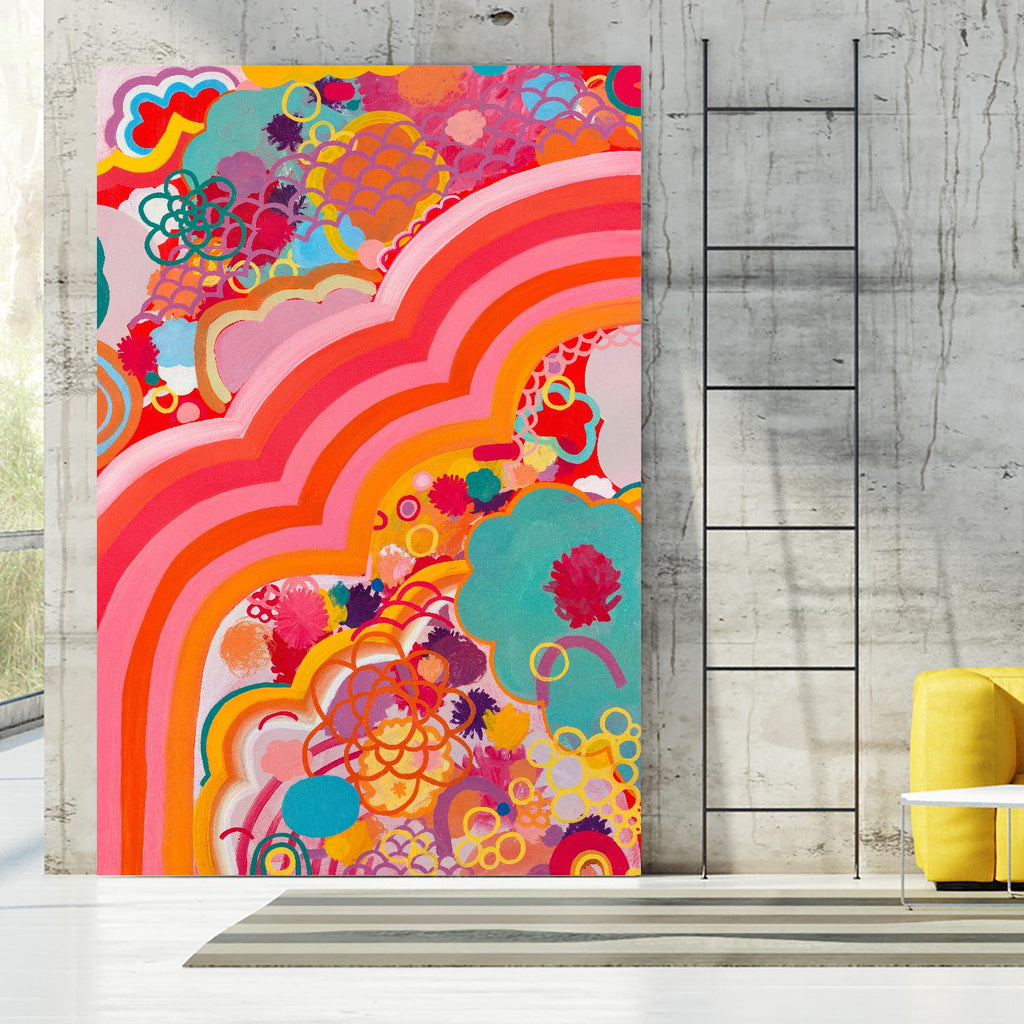 Sugar Crash by Maggie Kleinpeter on GIANT ART - multicolor abstracts; contemporary