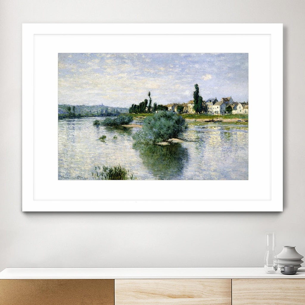 The Seine at Lavacourt by Claude Monet on GIANT ART - masters landscapes