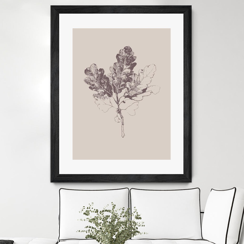 Botanica 3 par Design Fabrikken sur GIANT ART - floral rose/nature morte, botanique, feuilles