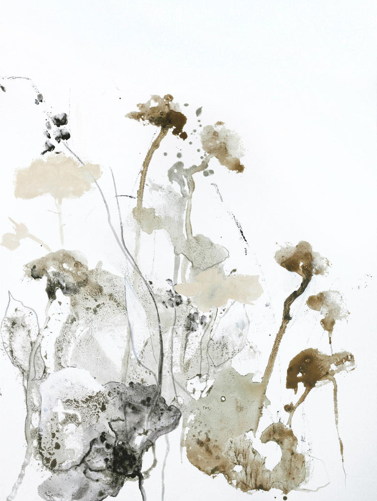 These Days 1 by Design Fabrikken on GIANT ART - noir, blanc, contemporain, floral/still life, minimaliste