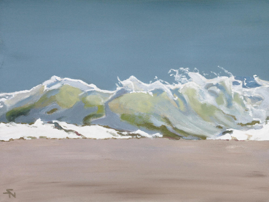 Shore Break 3 by Stephen Newstedt on GIANT ART - blue sea scene