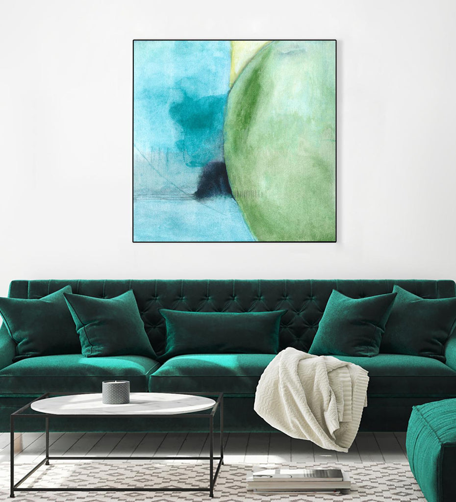 Joy to My Heart by Michelle Oppenheimer on GIANT ART - multicolor abstracts; contemporary