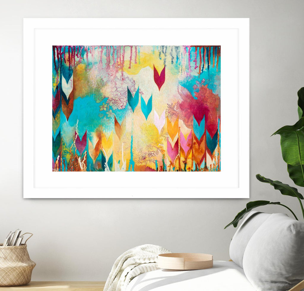 Life is Good by Heather Noel Robinson on GIANT ART - multicolor abstracts; contemporary
