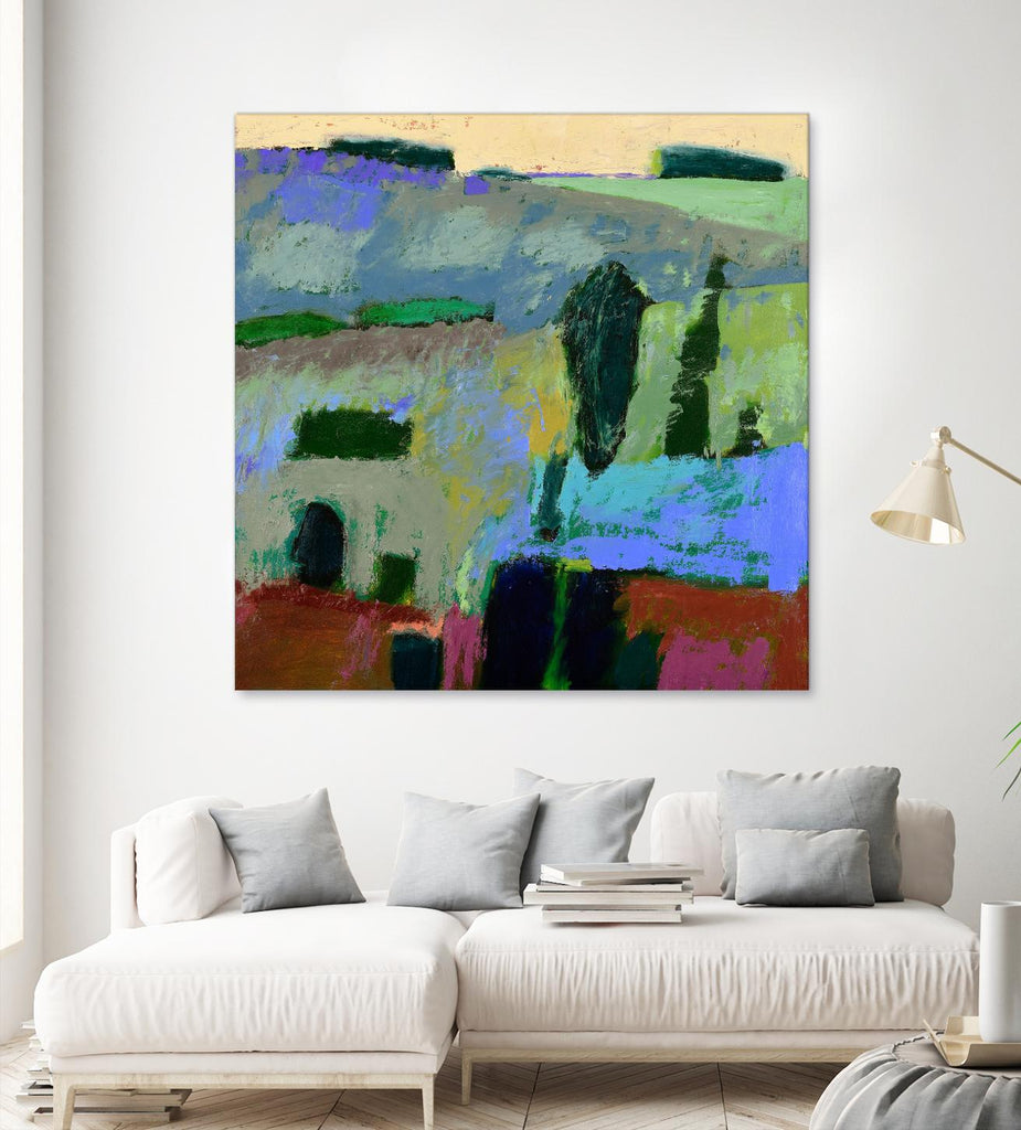From What I Heard by Jane Schmidt on GIANT ART - multicolor contemporary; landscapes