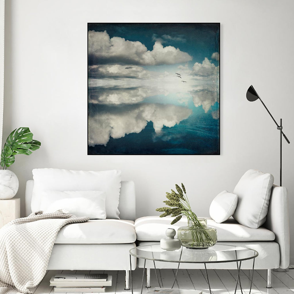 Spaces II - Sea of Clouds by Dirk Wuestenhagen on GIANT ART - multicolor photography; landscapes; coastal