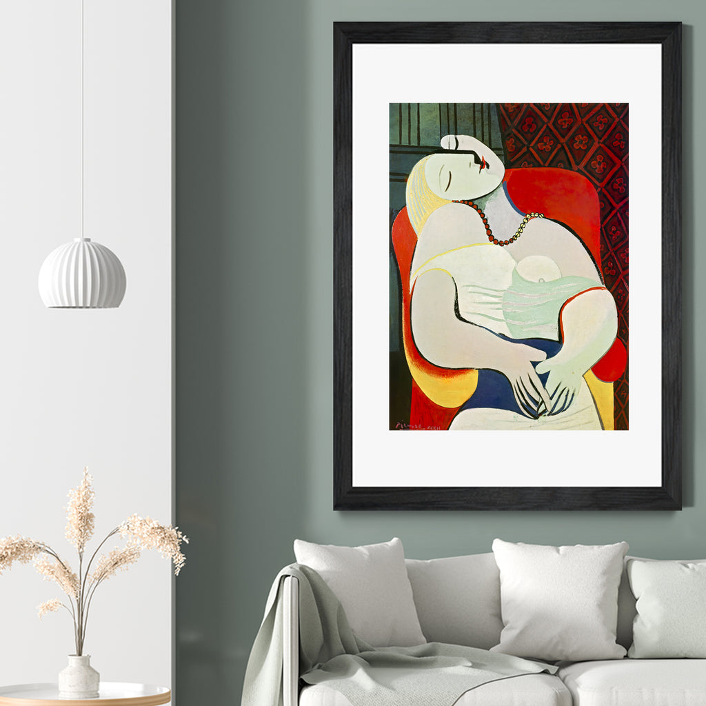 The Dream, 1932 by Pablo Picasso on GIANT ART - red masters picasso
