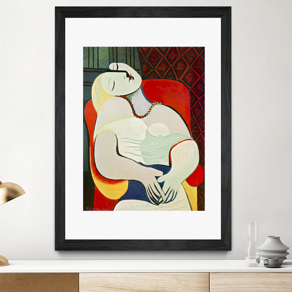 The Dream, 1932 by Pablo Picasso on GIANT ART - red masters picasso